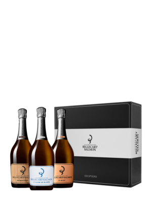 Coffret D' Exc3ption - Le Rosé, Le Blanc de Blancs Grand Cru, Le Sous Bois - etui