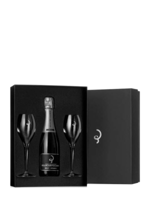 Le Réserve Demi  - Coffret et deux flûtes - etui