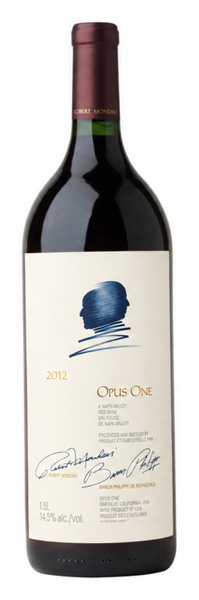Opus One 2012 — Magnum 150 cl — crèmekleurig etiket